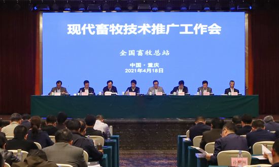 現代畜牧技術推廣工作會在重慶召開
